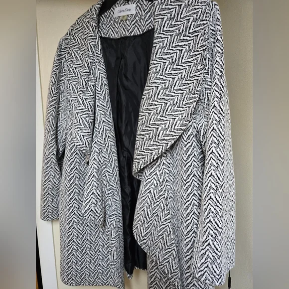 Women's Calvin Klein Open Front Blazer Coat Jacket sz 18 Plus NEW with Tags - Picture 5 of 7